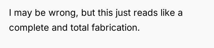 I may be wrong, but this just reads like a...