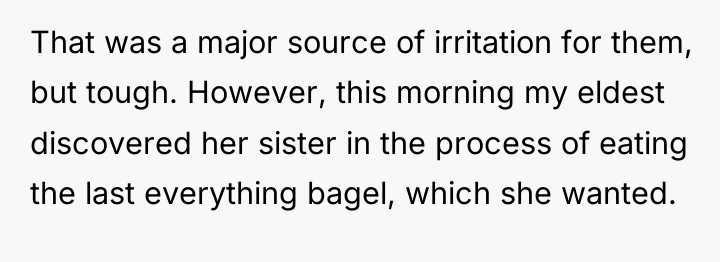 That was a major source of irritation for them, but...