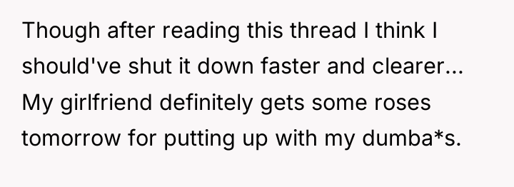 Though after reading this thread I think I should've shut...