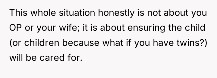 This whole situation honestly is not about you OP or...