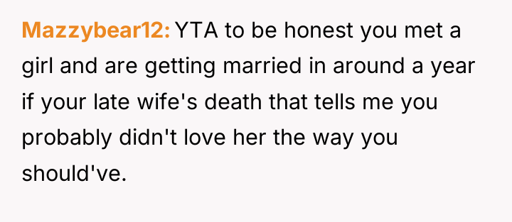 Mazzybear12 YTA to be honest you met a girl and...