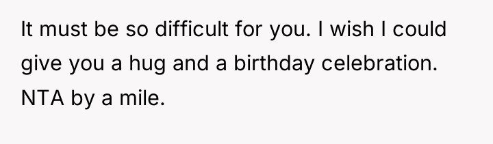 It must be so difficult for you. I wish I...