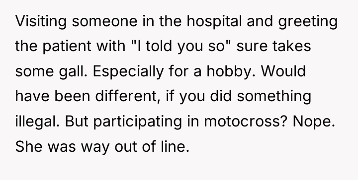 Visiting someone in the hospital and greeting the patient with...