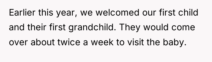 Earlier this year, we welcomed our first child and their...