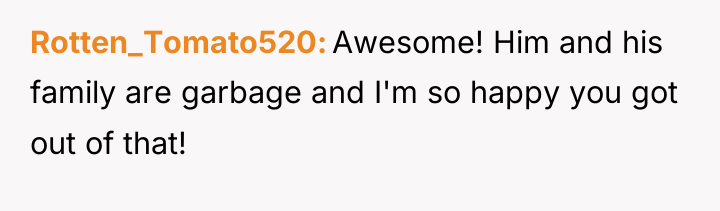 Rotten_Tomato520 Awesome! Him and his family are garbage and I'm...