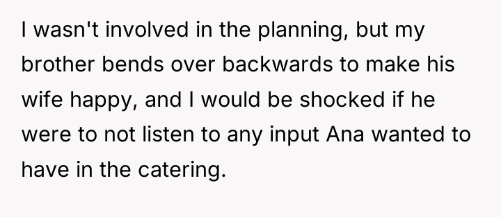 I wasn't involved in the planning, but my brother bends...