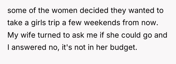 some of the women decided they wanted to take a...