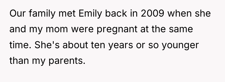 Our family met Emily back in 2009 when she and...