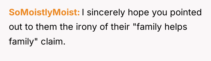 SoMoistlyMoist I sincerely hope you pointed out to them the...