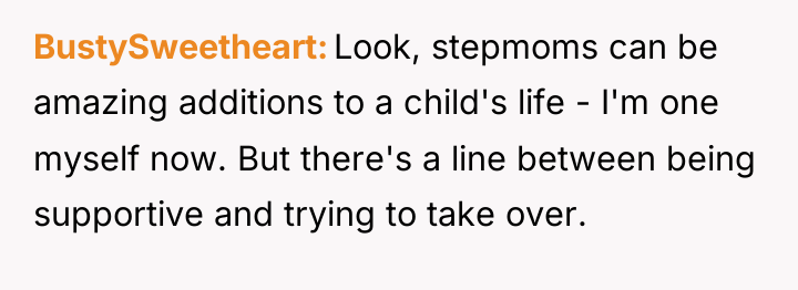 BustySweetheart Look, stepmoms can be amazing additions to a child's...