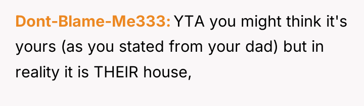 Dont-Blame-Me333 YTA you might think it's yours (as you stated...