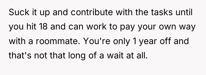 Suck it up and contribute with the tasks until you...