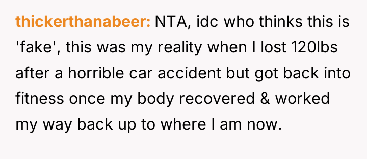 thickerthanabeer NTA, idc who thinks this is 'fake', this was...