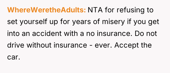 WhereWeretheAdults NTA for refusing to set yourself up for years...