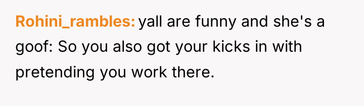 Rohini_rambles yall are funny and she's a goof: So you...