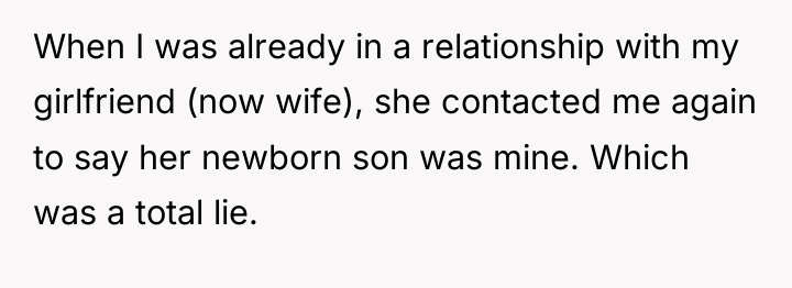 When I was already in a relationship with my girlfriend...