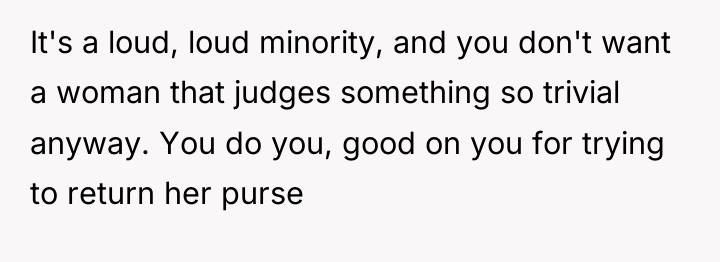 It's a loud, loud minority, and you don't want a...