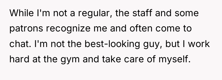 While I'm not a regular, the staff and some patrons...