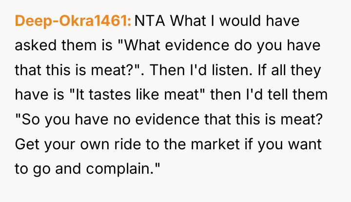 Deep-Okra1461 NTA What I would have asked them is "What...