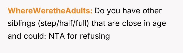 WhereWeretheAdults Do you have other siblings (step/half/full) that are close...