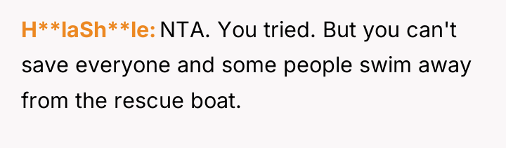 H**laSh**le NTA. You tried. But you can't save everyone and...