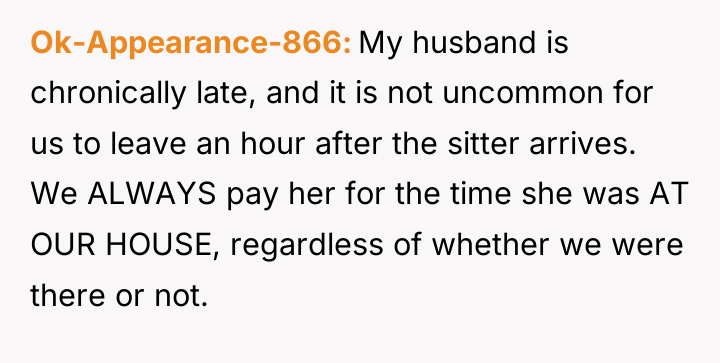 Ok-Appearance-866 My husband is chronically late, and it is not...