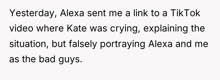 Yesterday, Alexa sent me a link to a TikTok video...