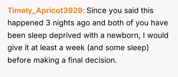Timely_Apricot3929 Since you said this happened 3 nights ago and...