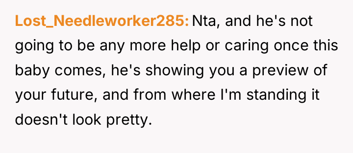 Lost_Needleworker285 Nta, and he's not going to be any more...