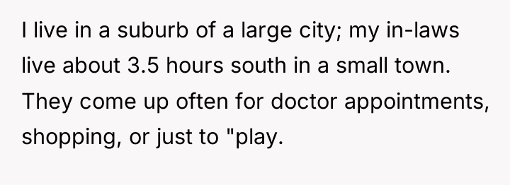I live in a suburb of a large city; my...