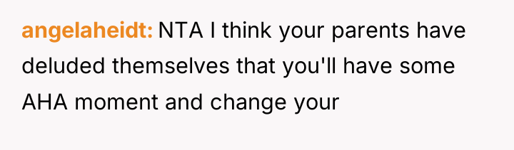 angelaheidt NTA I think your parents have deluded themselves that...