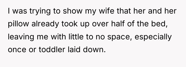 I was trying to show my wife that her and...