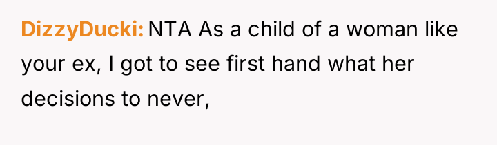 DizzyDucki NTA As a child of a woman like your...