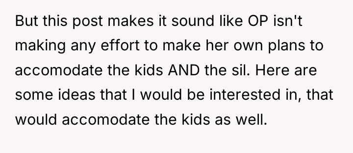But this post makes it sound like OP isn't making...