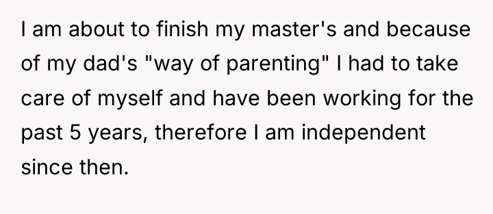 I am about to finish my master's and because of...