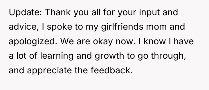 Update: Thank you all for your input and advice, I...