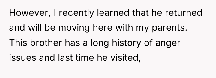 However, I recently learned that he returned and will be...