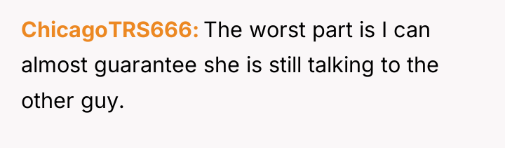 ChicagoTRS666 The worst part is I can almost guarantee she...