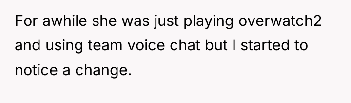 For awhile she was just playing overwatch2 and using team...