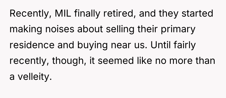 Recently, MIL finally retired, and they started making noises about...