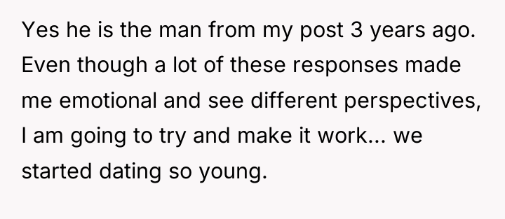 Yes he is the man from my post 3 years...