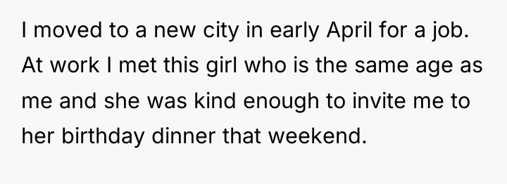I moved to a new city in early April for...
