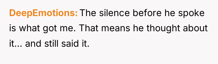 DeepEmotions The silence before he spoke is what got me....