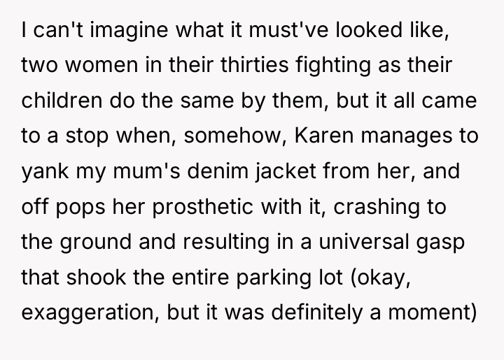 I can't imagine what it must've looked like, two women...