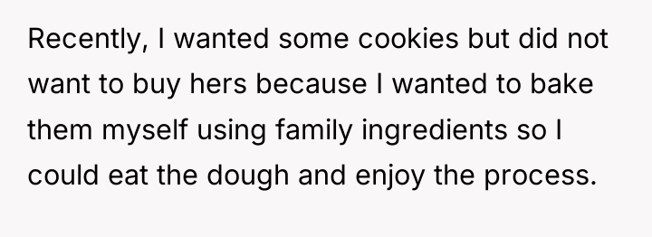 Recently, I wanted some cookies but did not want to...