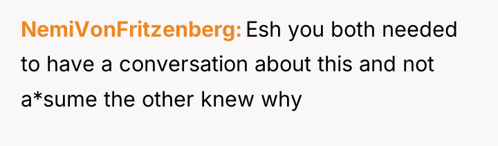 NemiVonFritzenberg Esh you both needed to have a conversation about...