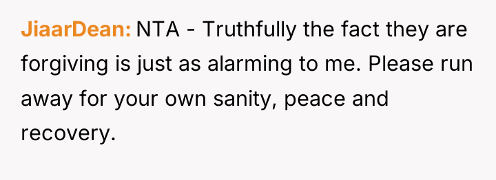 JiaarDean NTA - Truthfully the fact they are forgiving is...