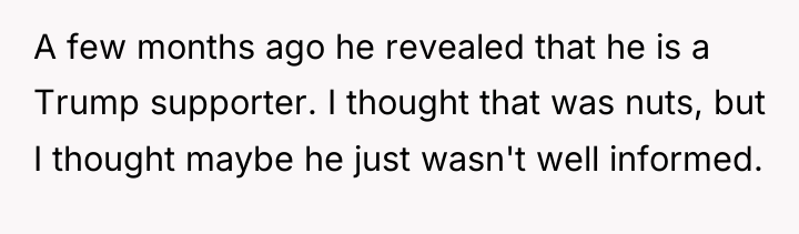 A few months ago he revealed that he is a...
