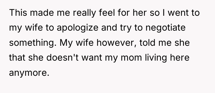 This made me really feel for her so I went...