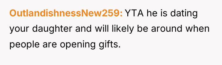 OutlandishnessNew259 YTA he is dating your daughter and will likely...